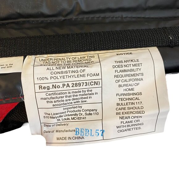 San Francisco 49ers Coleman Portable Stadium Seat Packable Carry Strap NFL Logo - Picture 5 of 12